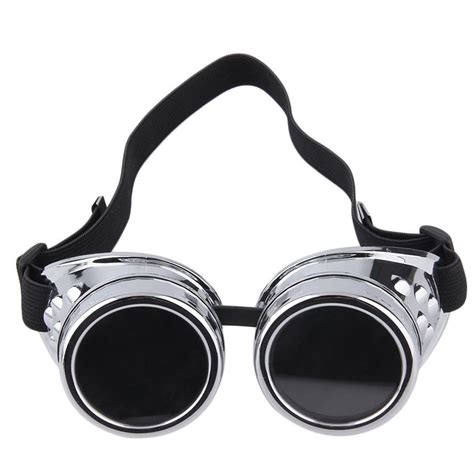 retro motorcycle goggles round.